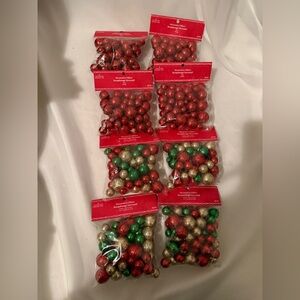 BRAND NEW - MICHAELS Ashland - Red, Green, and Gold Decorative Fillers